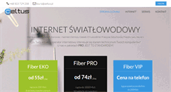 Desktop Screenshot of celtus.pl